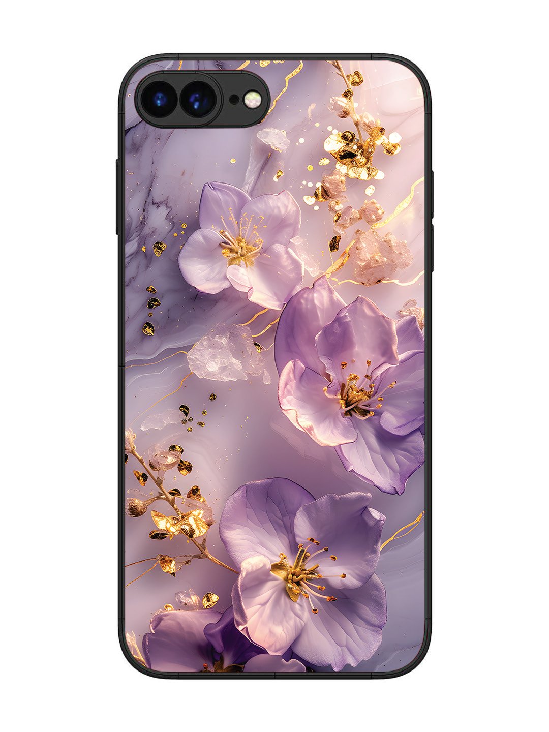 iPhone 8 Plus Orchid with Golden Safron