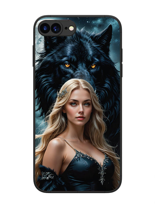 iPhone 8 Plus Wolf & Girl