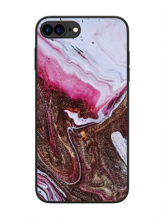iPhone 8 Plus Elegant Rose & Gold Marble