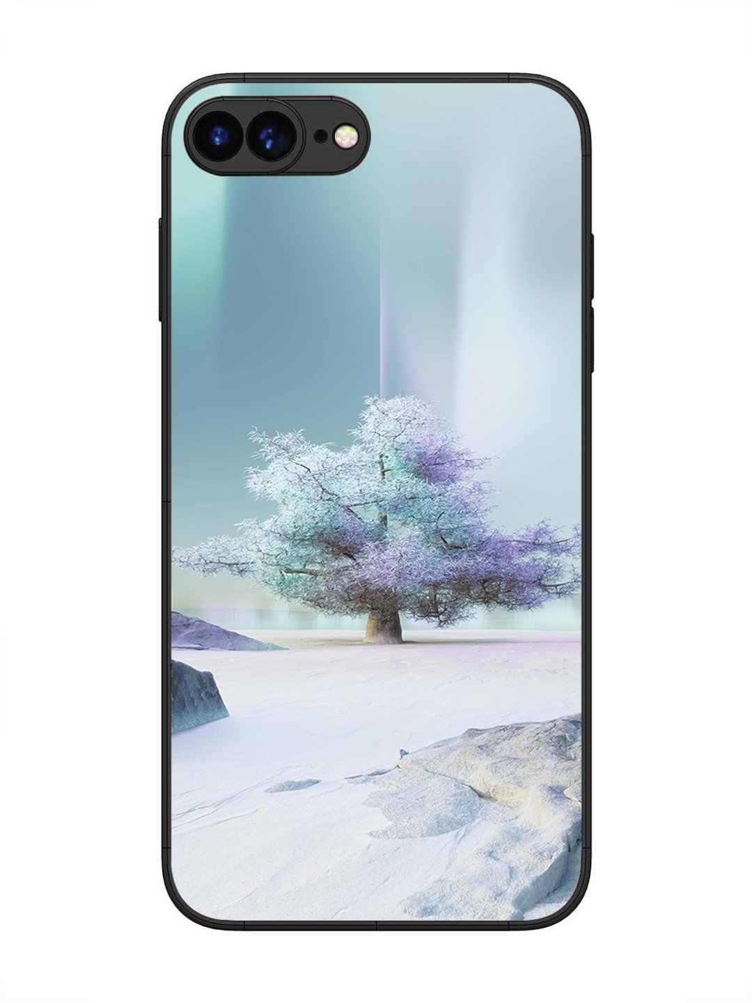 iPhone 7 Plus Tree on lceland