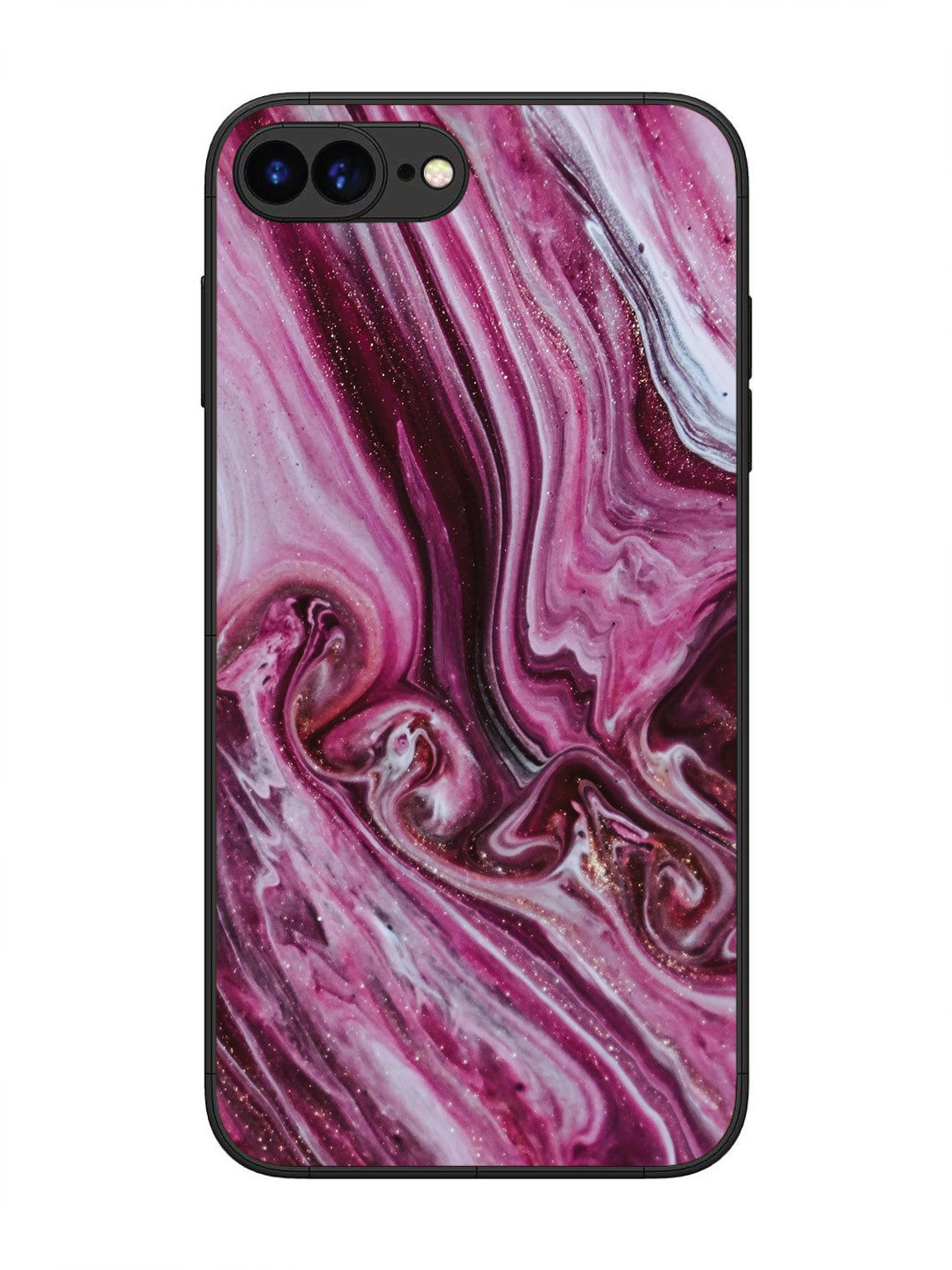 iPhone 7 Plus Pink Flood Marble