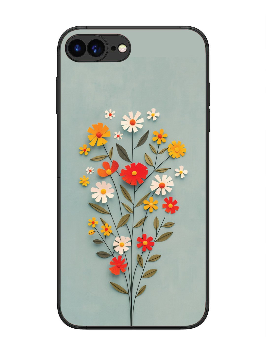 iPhone 7 Plus Paper Flowers