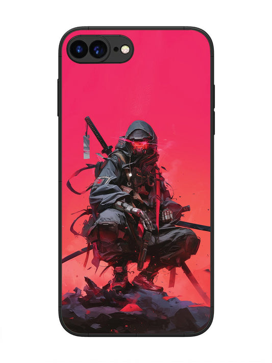 iPhone 8 Plus Cyberpunk Ninja Katana