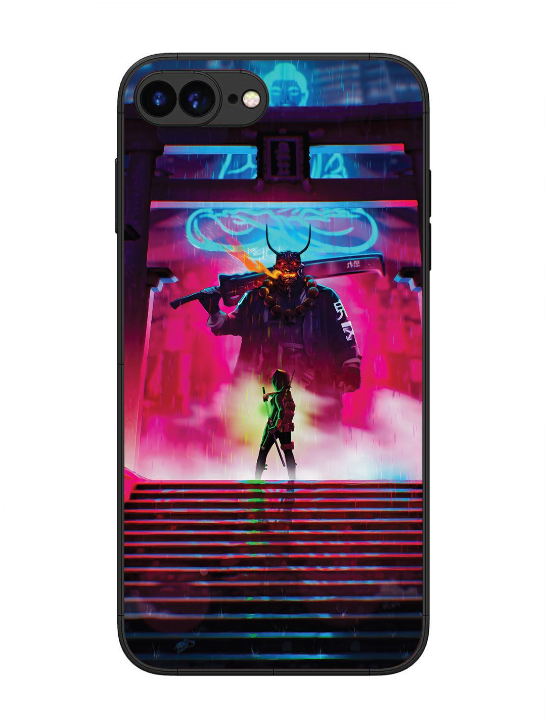 iPhone 8 Plus Cyberpunk Yokai Monster