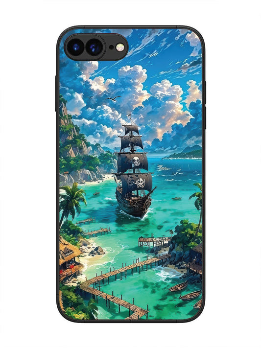 iPhone 8 Plus Pirate Ship Island