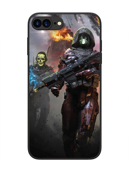 iPhone 8 Plus Sci-Fi Soldiers