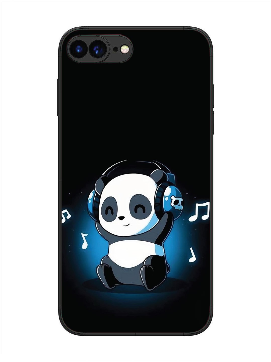 iPhone 8 Plus Panda Listening Music