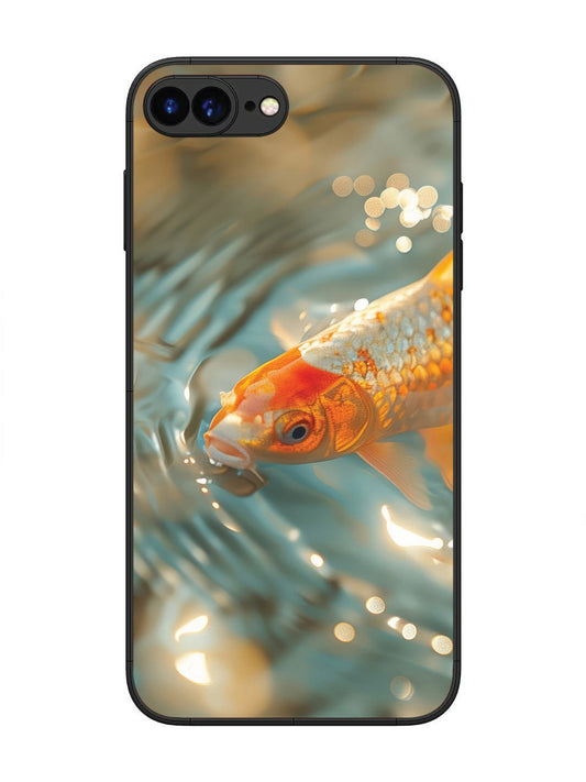 iPhone 8 Plus gold-fish-animal