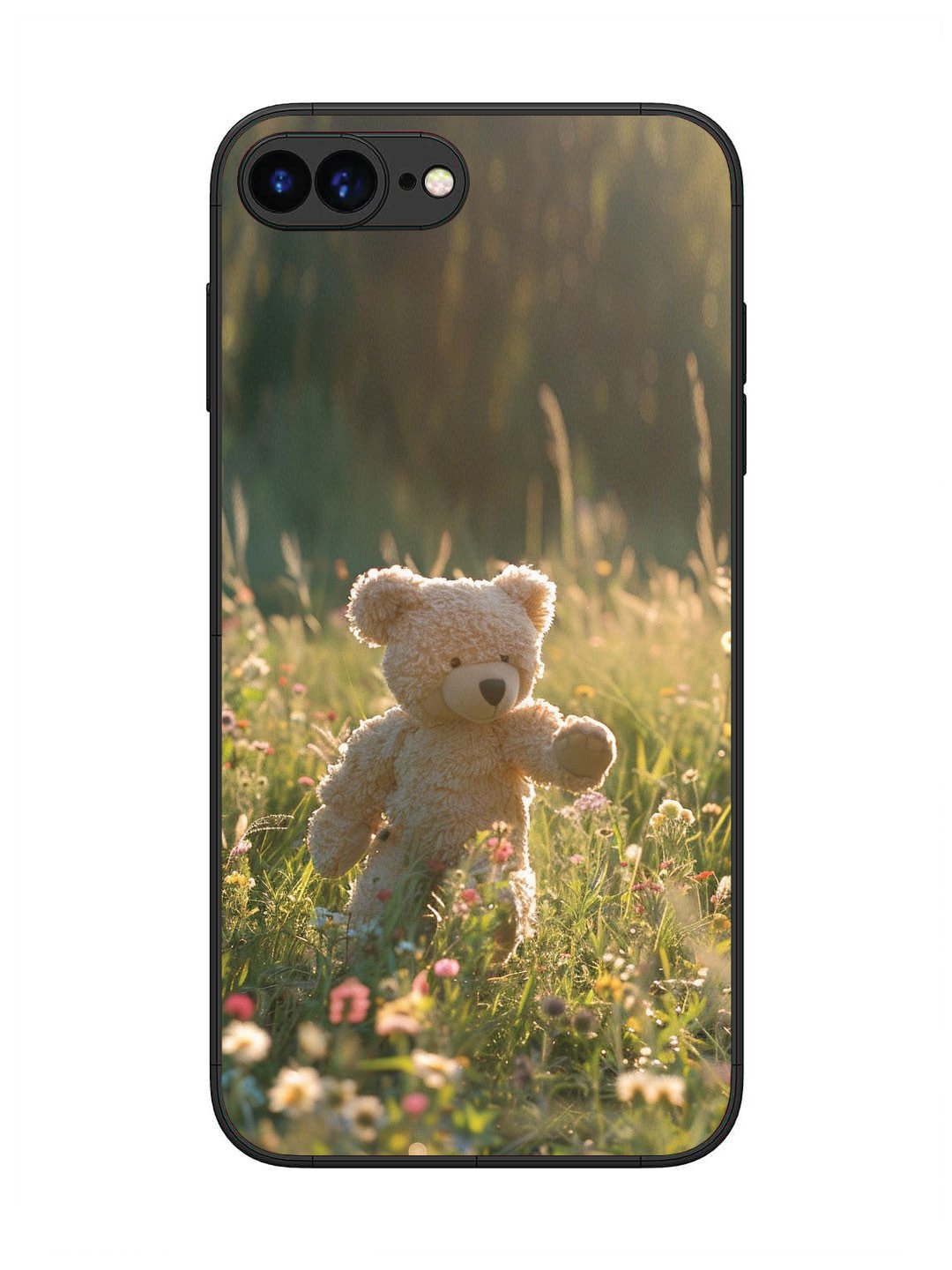 iPhone 8 Plus Teddy Bear Outdoors
