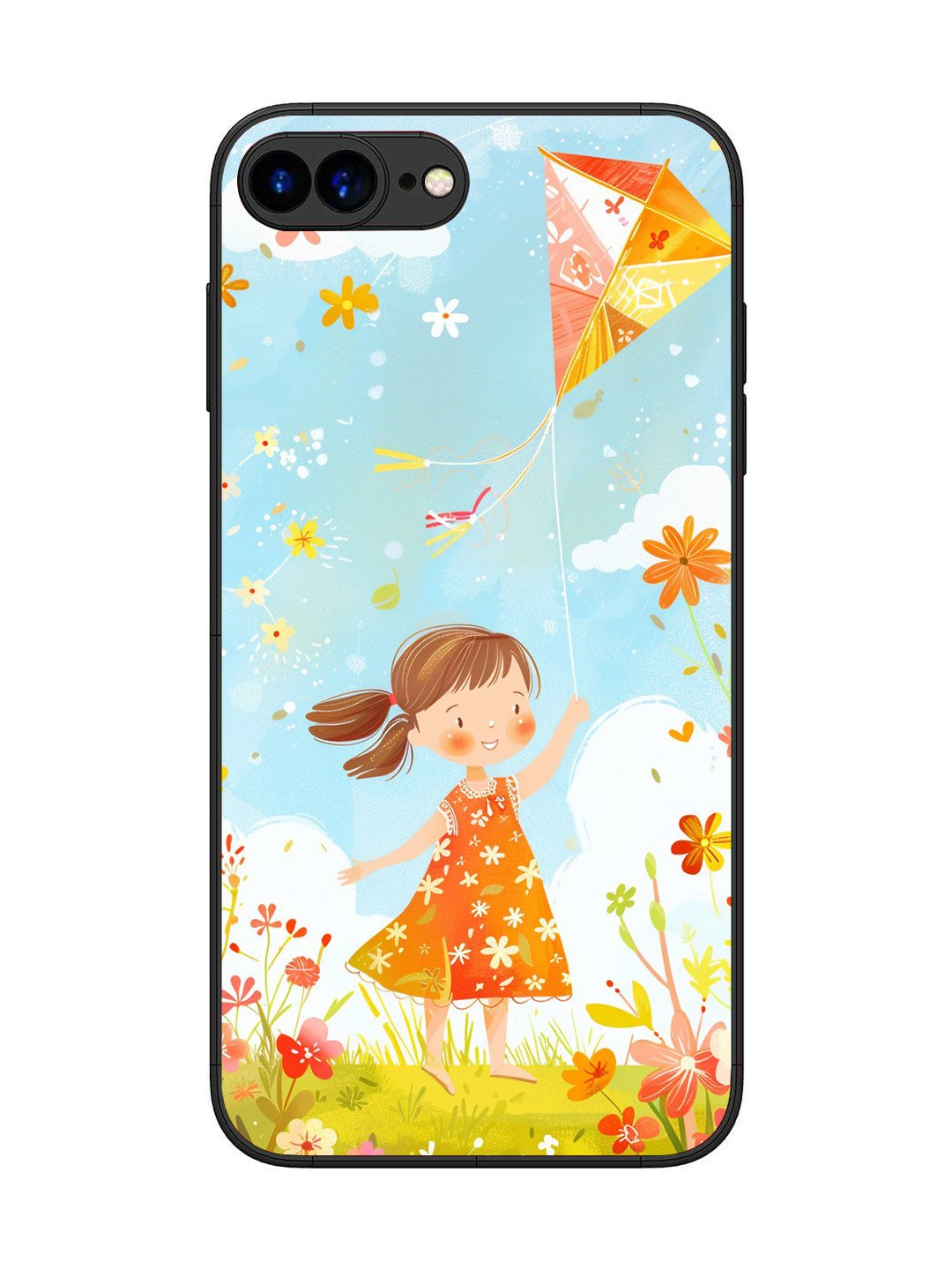 iPhone 8 Plus Little Girl Kite Flying