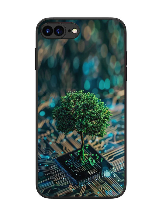 iPhone 8 Plus Technology meets nature