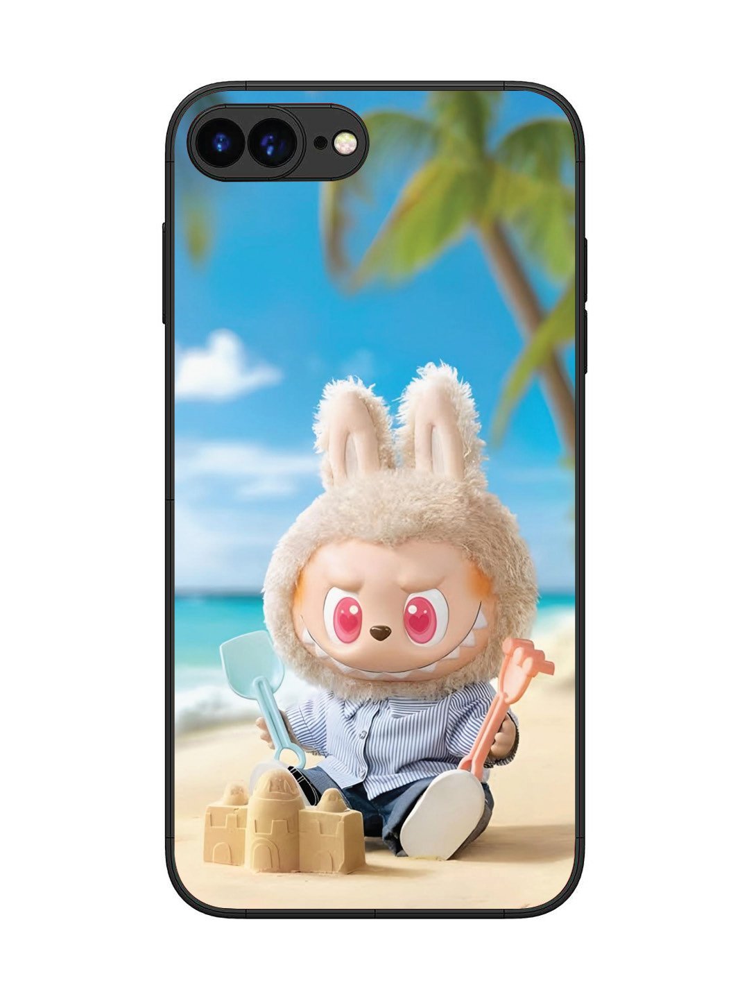 iPhone 8 Plus Labubu at the Beach