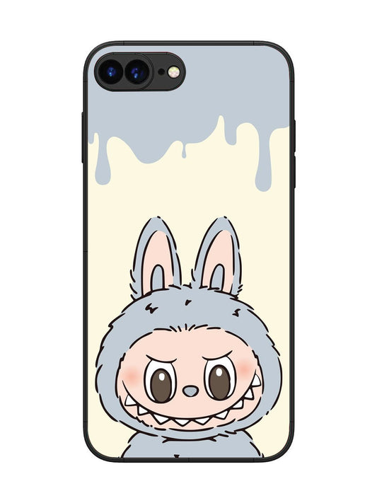 iPhone 8 Plus Labubu Closeup Blue