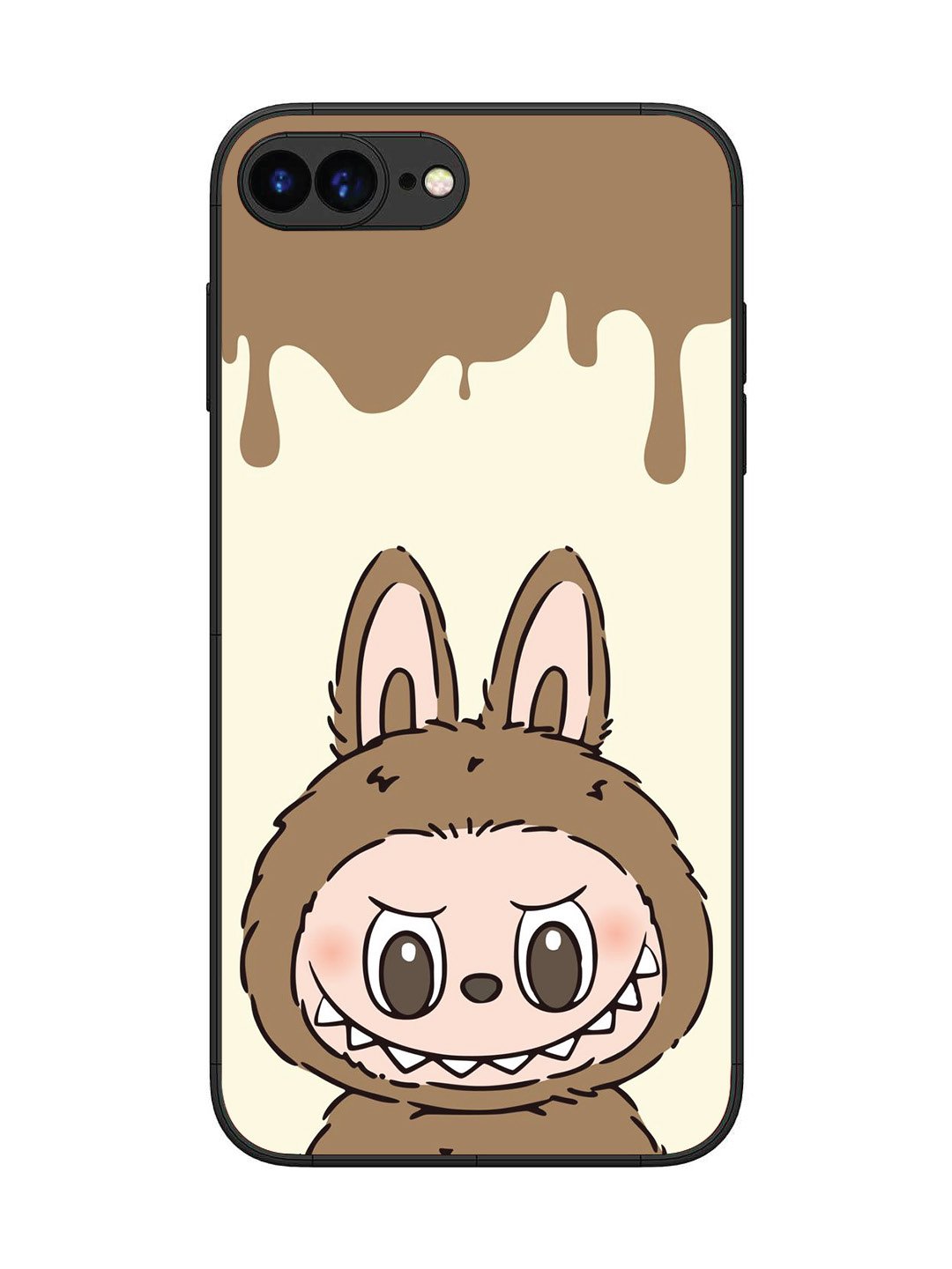 iPhone 8 Plus Labubu Closeup Chocolate
