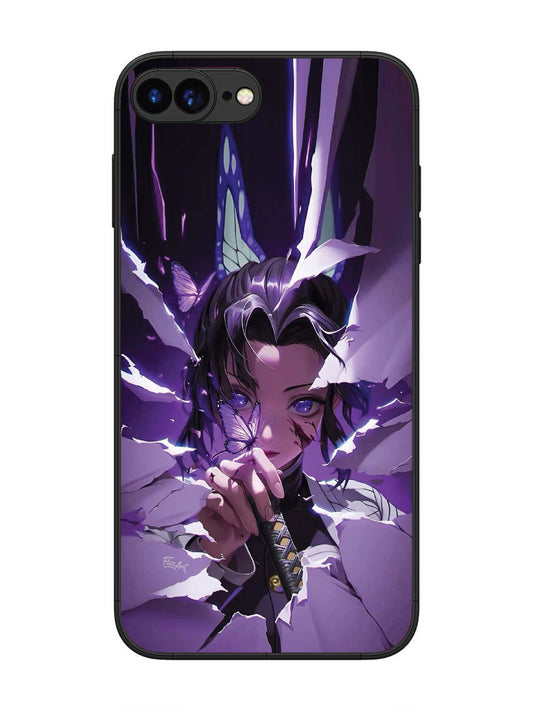 iPhone 8 Plus Purple Butterfly Hashira