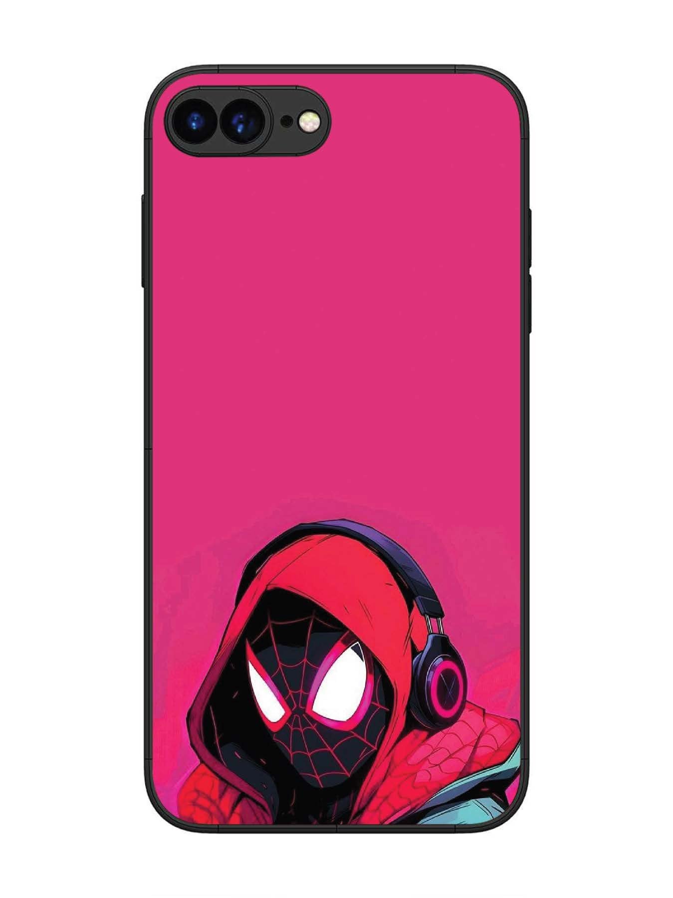 iPhone 8 Plus Spidey Listening Music