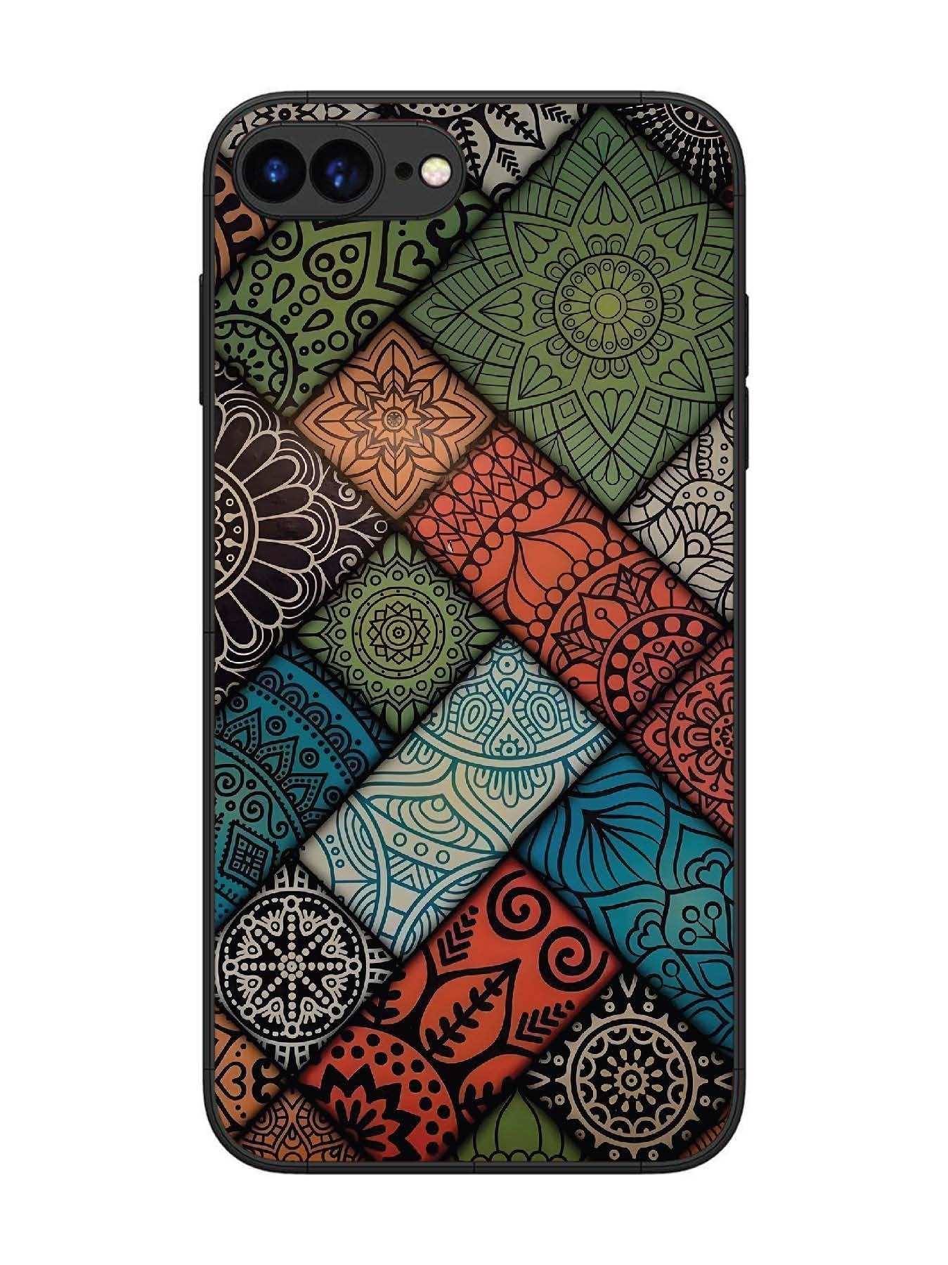 iPhone 8 Plus Mandala Patchwork