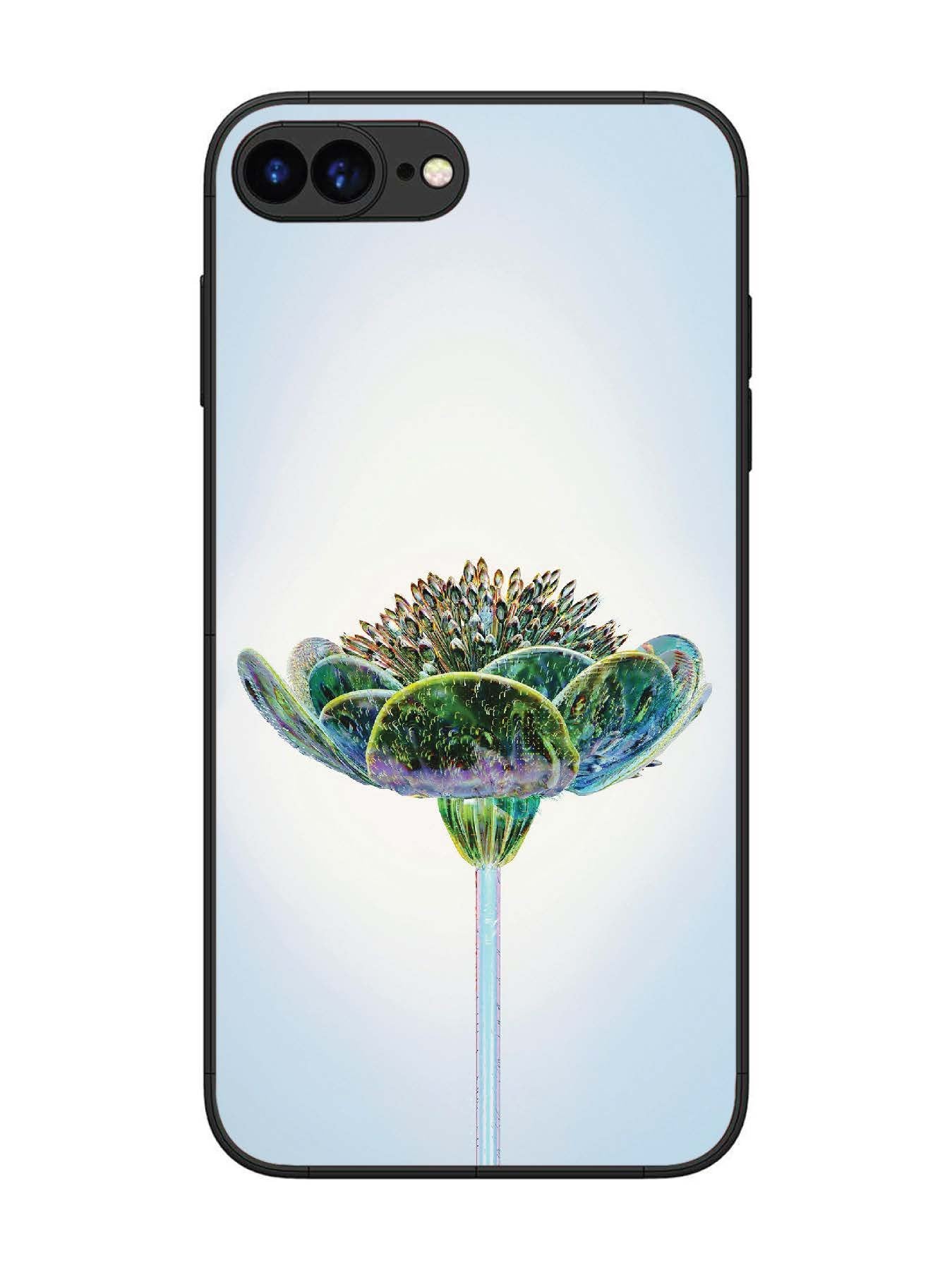 iPhone 7 Plus Liquid Glass Chromatic Flower