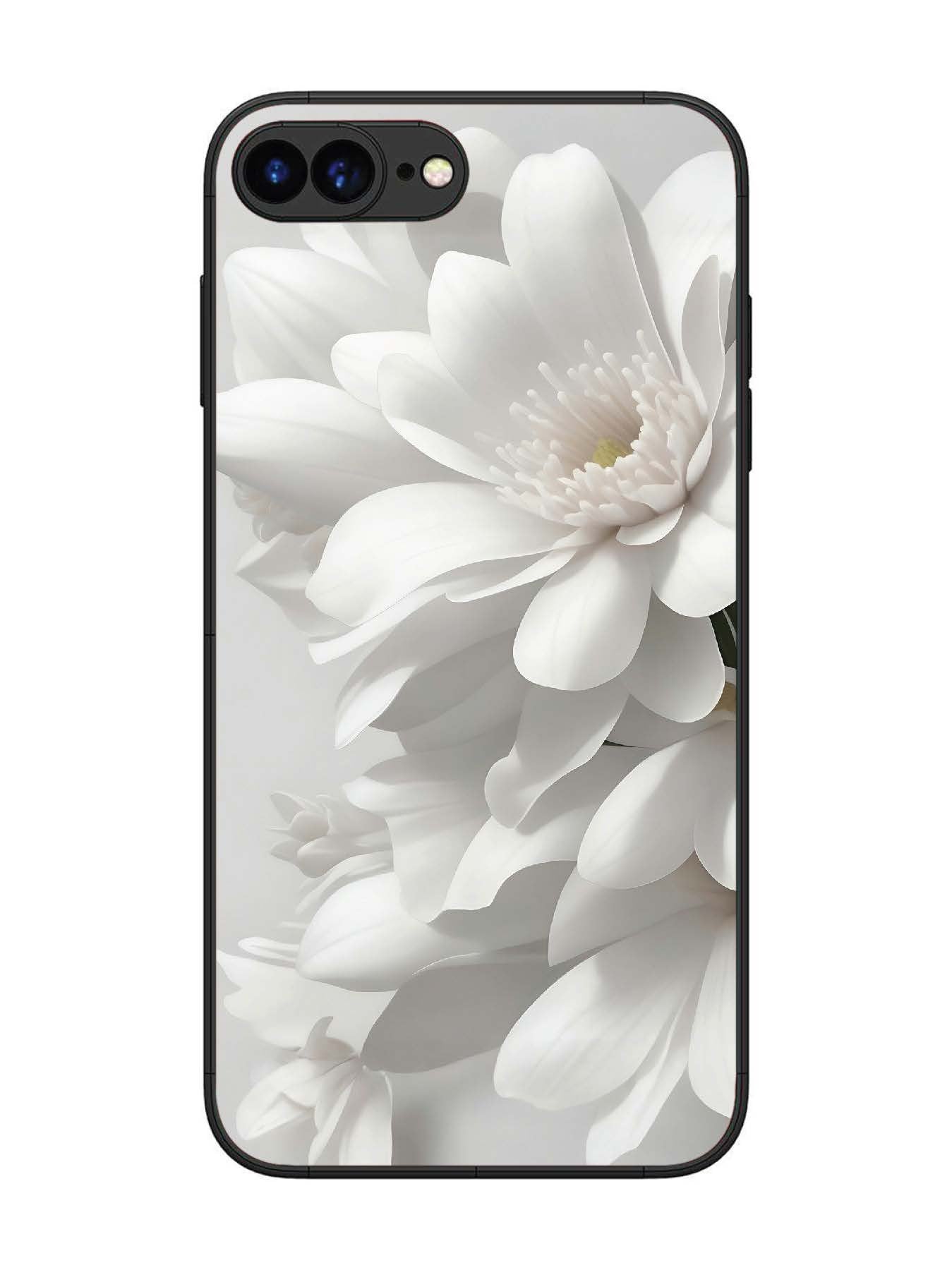 iPhone 8 Plus Soft Focus Purity white Flower