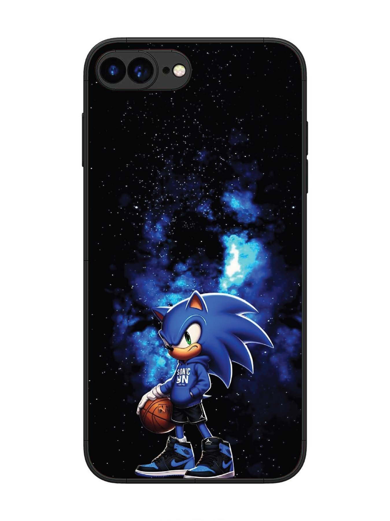 iPhone 8 Plus Sonic Hedgehog Drip Sneaker Art