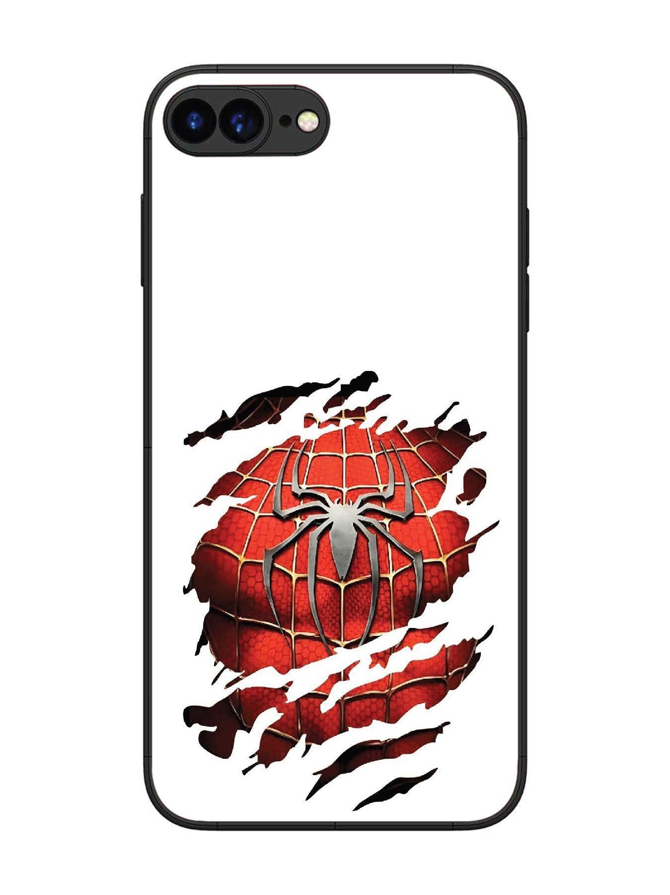 iPhone 8 Plus Spider man iconic sign