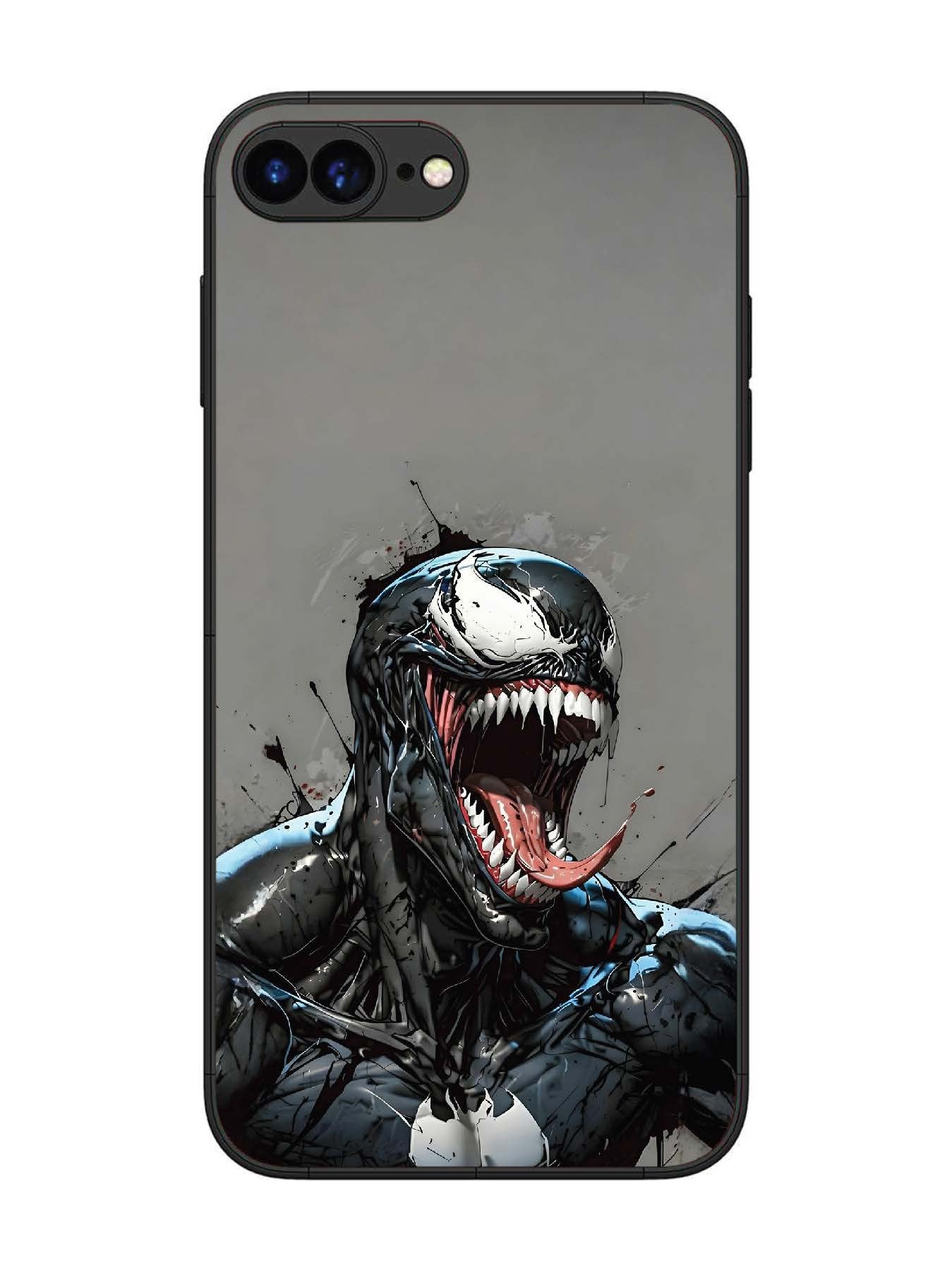 iPhone 8 Plus Venom Symbiote Grin Art