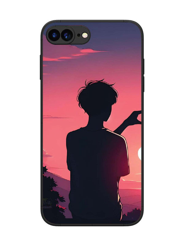 iPhone 7 Plus Love Heart with Hand Boy