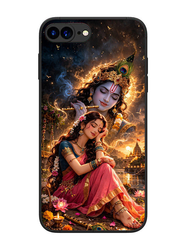 iPhone 7 Plus | 2D Metal | Radha thinking of Krishna | IP-7Pl-453