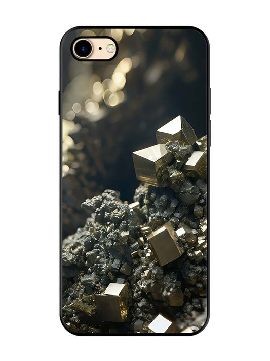iPhone 8 Gold Crystals