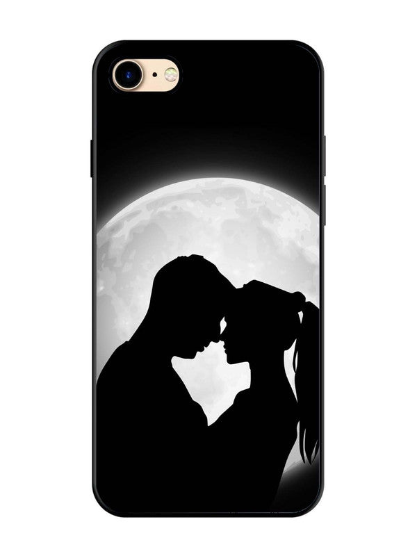 iPhone 8 Couple on Moon