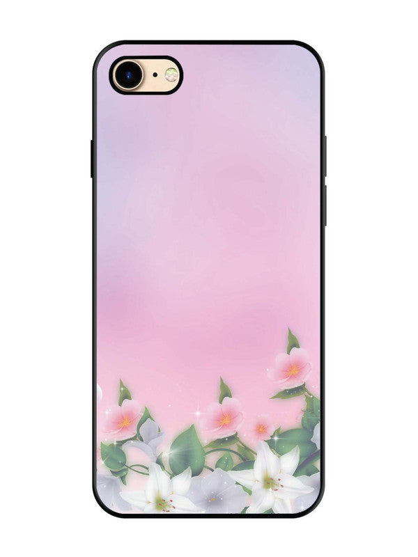 iPhone 8 Pink Floral Elegance
