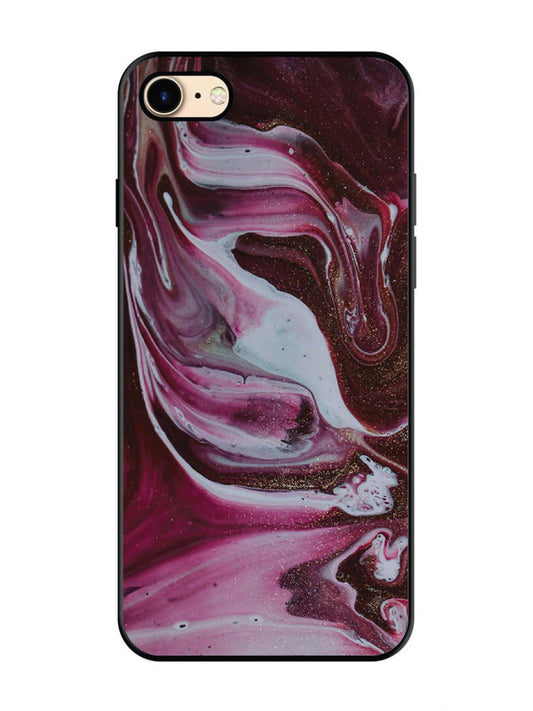 iPhone 8 Pink And Golden Marble