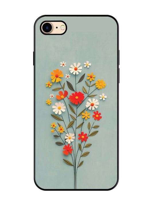 iPhone 8 Paper Flowers