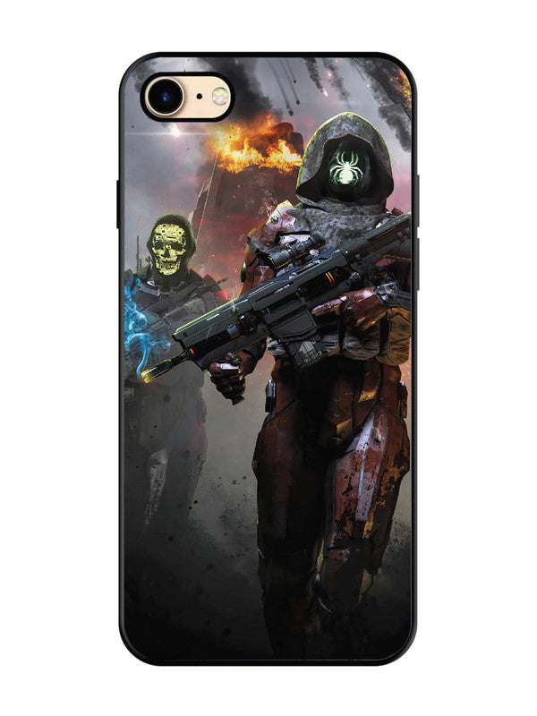 iPhone 8 Sci-Fi Soldiers