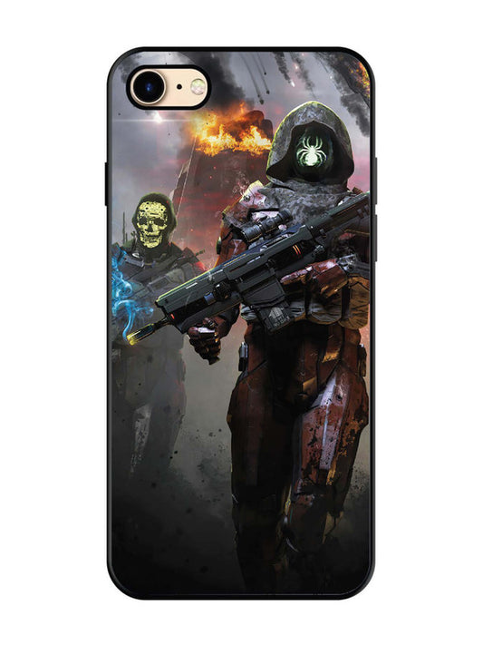 iPhone 8 Sci-Fi Soldiers
