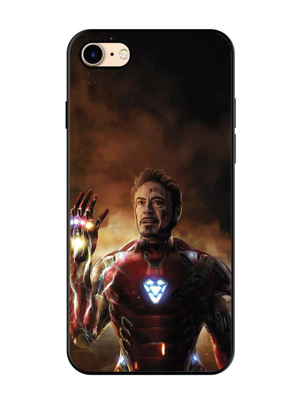 iPhone 8 iron man inifinity stones
