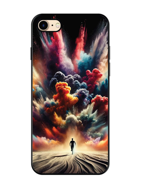 iPhone 8 colorful-blast-explosion
