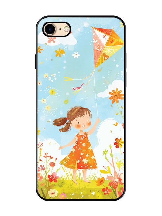iPhone 8 Little Girl Kite Flying