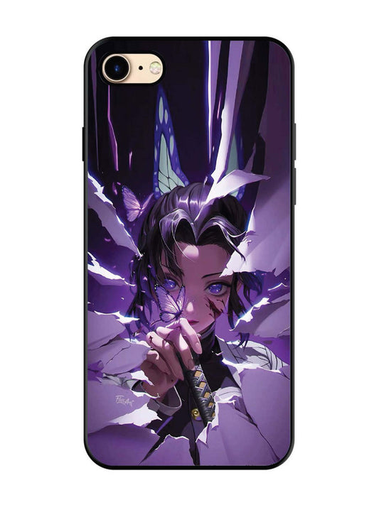 iPhone 8 Purple Butterfly Hashira