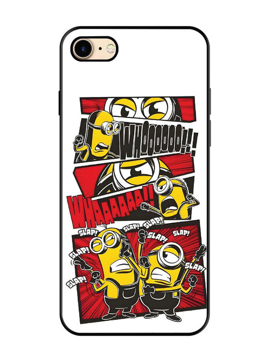 iPhone 8 Minions Comic Panel Action