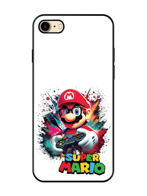 iPhone 8 Modern Mario Pro Gamer Splash