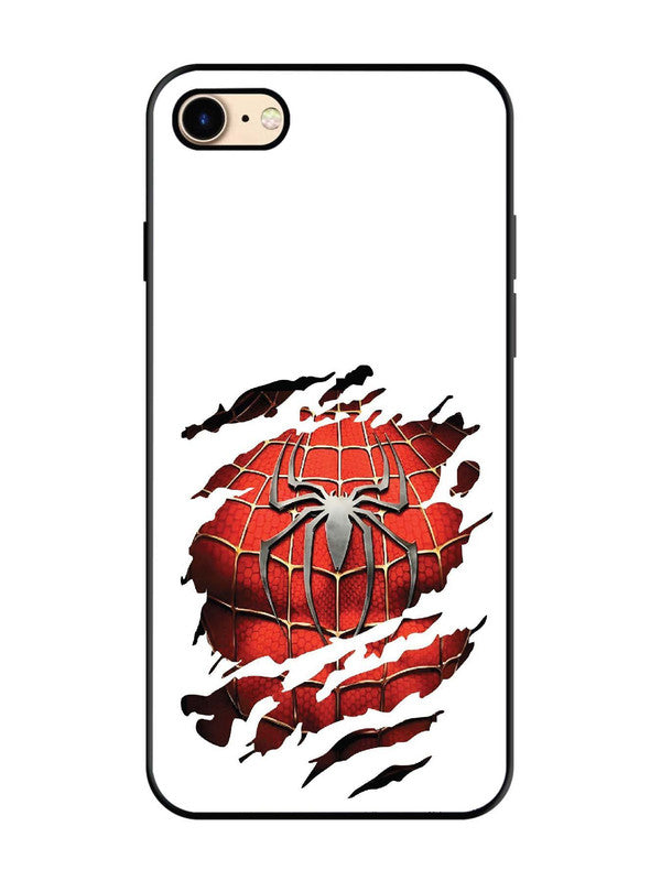 iPhone 8 Spider man iconic sign