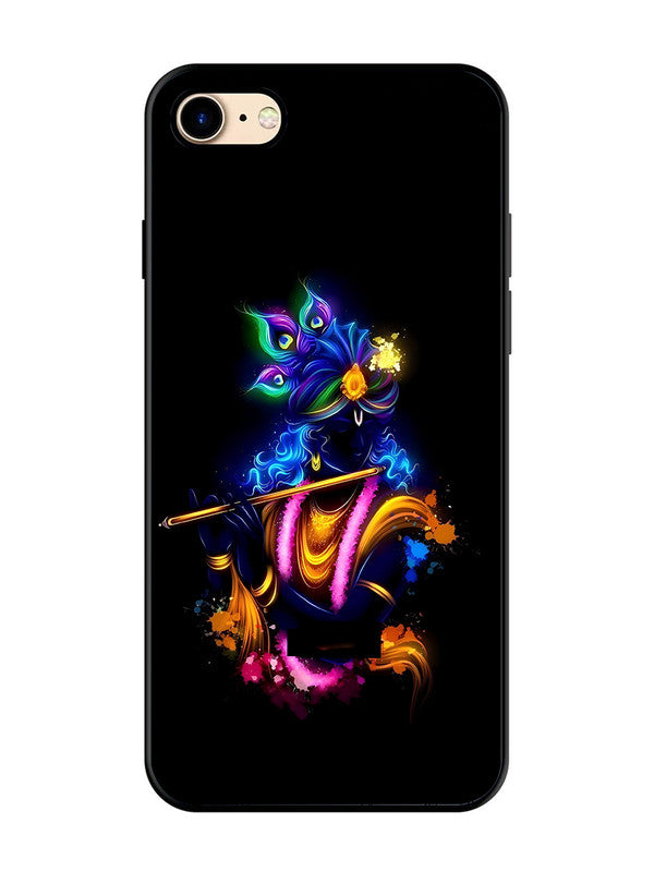 iPhone 8 | 2D Metal | Krishna Playing Flute | IP-8-460