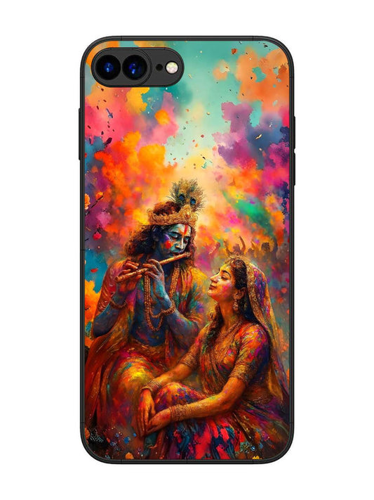 iPhone 8 Plus Radha Krishna Playing Flute
