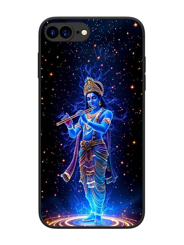 iPhone 8 Plus | 2D Metal | Krishna with Flute | IP-8Pl-455