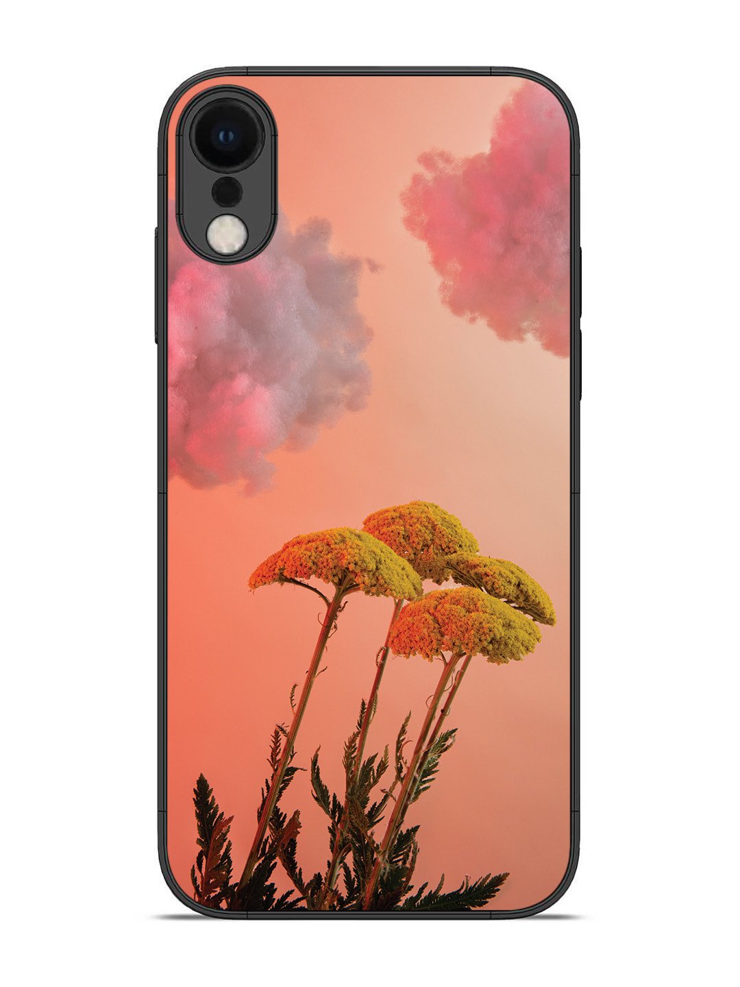iPhone X Floral Sunset Blossom Sky