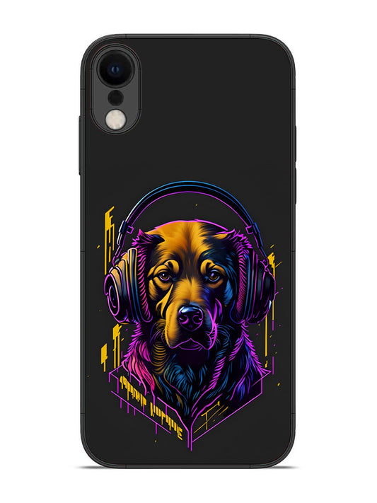iPhone X Music Lover Dog