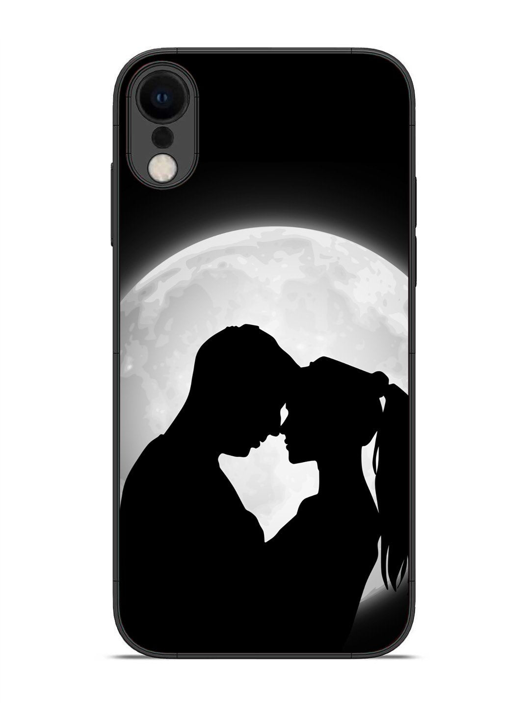 iPhone X Couple on Moon