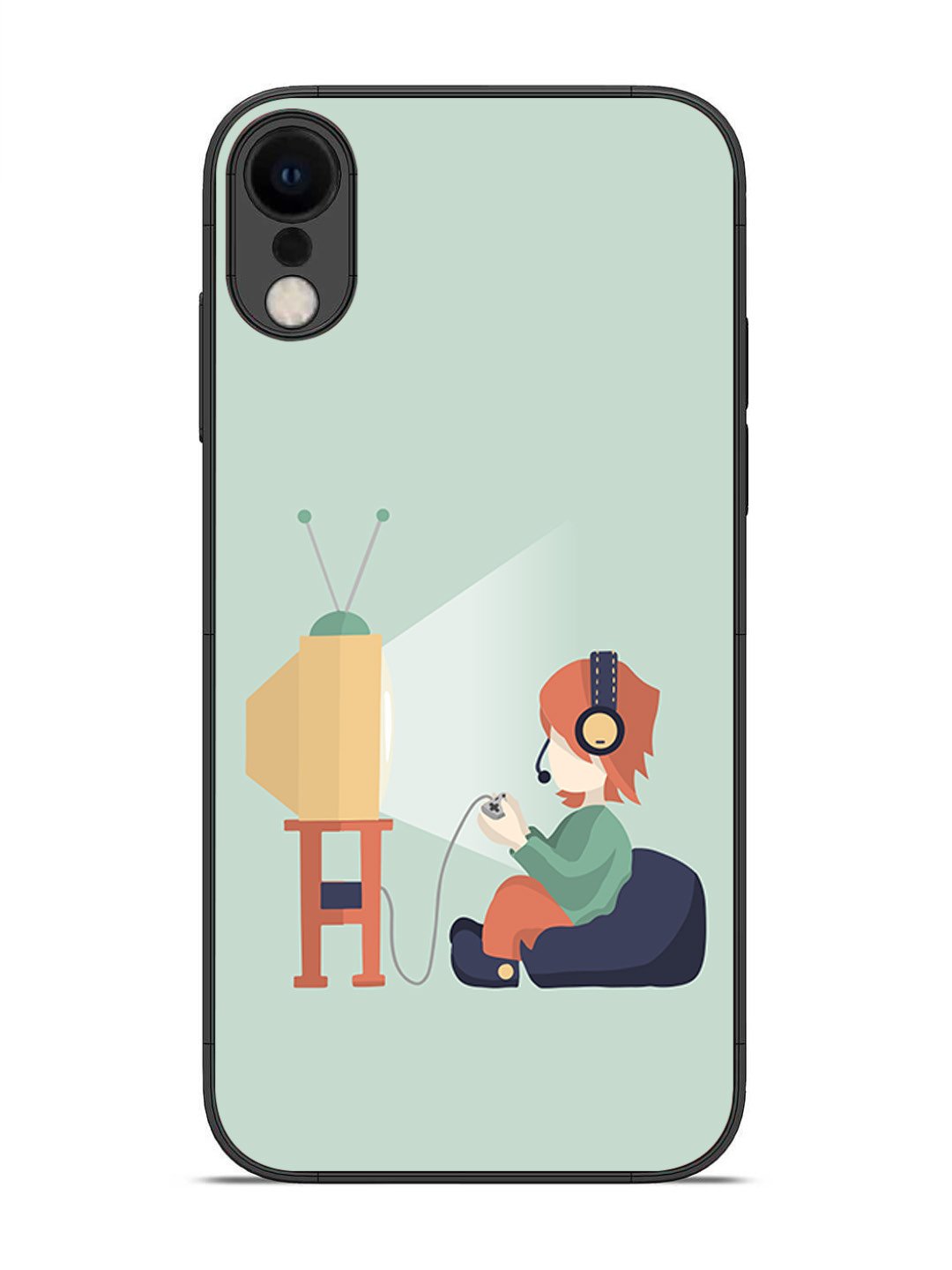iPhone X Kid Playing Game