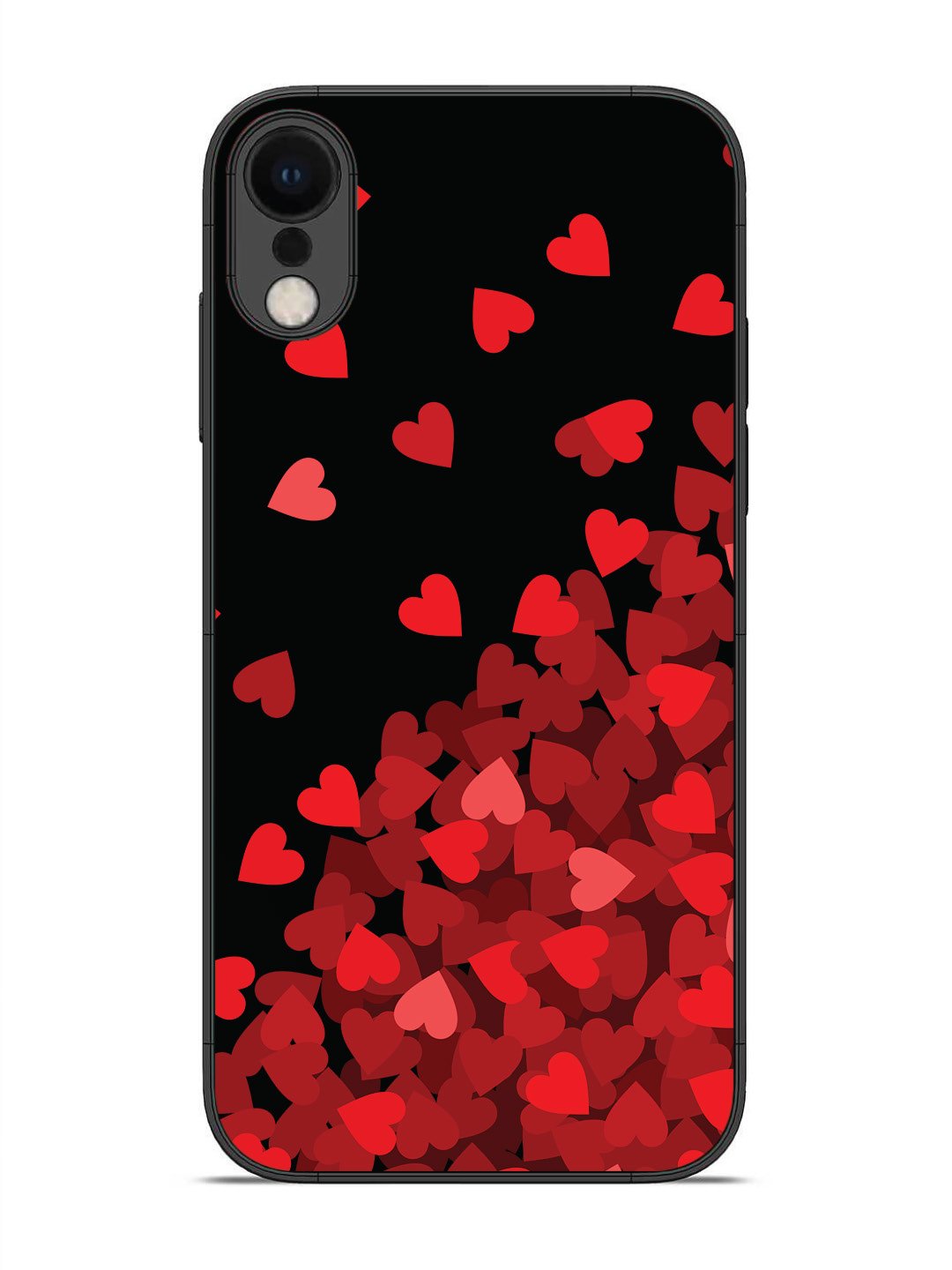 iPhone X Red Hearts